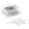 imageDritz 61 Glass Head Pins Extra Fine 138Inch 250Count  White