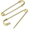 imageDritz 6265 SkirtKilt Pins Nickel Finish 3Inch 2CountGilt