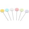 imageDritz 67 Flat Head Pins Button 134Inch 50Count134Inch