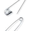 imageDritz 723 Safety Pins Size 3 5Count NickelAssorted Sizes