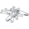 imageDritz 723 Safety Pins Size 3 5Count NickelAssorted Sizes