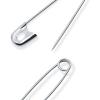 imageDritz 723 Safety Pins Size 3 5Count NickelSize 1  2