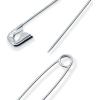 imageDritz 723 Safety Pins Size 3 5Count NickelSize 1  2