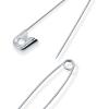 imageDritz 723 Safety Pins Size 3 5Count NickelSize 3