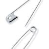 imageDritz 723 Safety Pins Size 3 5Count NickelSize 3