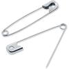 imageDritz 723 Safety Pins Size 3 5Count NickelSize 3 Pack of 2