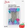 imageDritz 3069 Decorative Flat Head Pins 2Inch 50CountDecorative Flat Head Pins