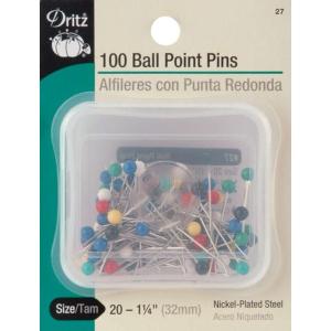 imageDritz 39 Ball Point Pins 1116Inch 175Count114Inch