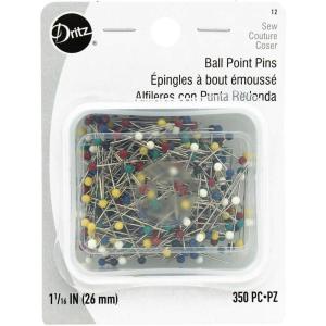 imageDritz 39 Ball Point Pins 1116Inch 175CountEach