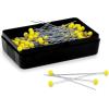 imageDritz 3005 Quilting Pins 134Inch Yellow 175Count175Count