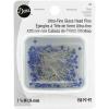 imageDritz 172 Glass Head Pins Ultra Fine 138Inch 150Count  Blue
