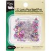 imageDritz 64 Pearlized Pins Long 112Inch 120CountAssorted
