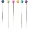 imageDritz Sew 101 112quot 75 Count Assorted Colors Pearlized Pins