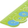 imageDritz 6quot Buttons Wooden Ruler Multicolor