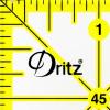 imageDritz Seam Width Gauge Sewing Accessories Clear