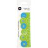 imageDritz 6quot Buttons Wooden Ruler Multicolor