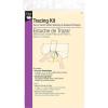 imageDritz DoubleFaced ampamp Wax Free 5 Sheets Multicolor Tracing Paper 3 x 1912Inch 5 CountKit
