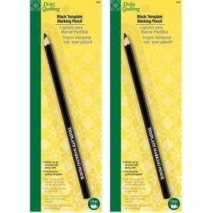 imageDritz 3080 Template Marking Pencil Black1 Count Pack of 2