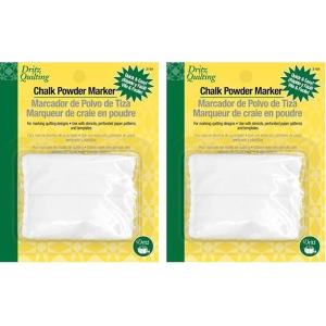 imageDritz 3184 Chalk Powder Marker White 13 Ounce Pack of 113 Ounce Pack of 2
