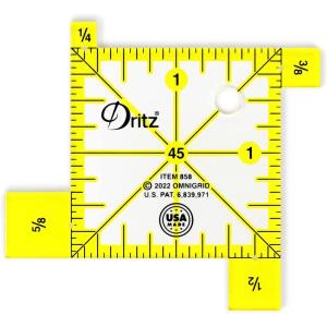 imageDritz Seam Width Gauge Sewing Accessories Clear