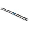 imageDritz 6quot Sliding Marker Sewing Gauge Nickel with Black Printing and Blue SliderSewing