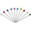 imageDritz Pearlized 112quot Multicolor 1440 Long Pins Assorted 12 Count