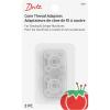 imageDritz 920 Cone Thread Adapters Clear 2 Count White