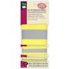 imageDritz Reflective IronOn Ribbon for Improved Visibility 3 Count Assorted Sizes YellowYellow
