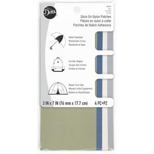 imageDritz Nylon StickOn Patches 3 x 7Inch 4 Count Camp ColorsCamp Colors