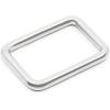 imageDritz 1quot Silver 12 pc Rectangle Rings Nickel CountNickel