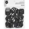 imageDritz BLK155 Strap Adjusters 1in Plastic Black Bag ampamp Tote Accessories