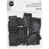 imageDritz Parachute Buckles 1in Plastic Black Bag ampamp Tote Accessories 1quot 25 mm