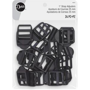 imageDritz BLK155 Strap Adjusters 1in Plastic Black Bag ampamp Tote Accessories