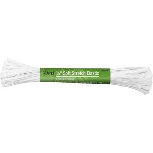 imageDritz White Elastic Soft Baby 18quot 31 mm