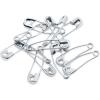 imageDritz Quilting 3032 Curved Safety Pins for Large Projects Bonus Pack Size 1 Nickel 300 Count