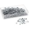 imageDritz Quilting 3032 Curved Safety Pins for Large Projects Bonus Pack Size 1 Nickel 300 Count