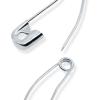 imageDritz Quilting 3032 Curved Safety Pins for Large Projects Bonus Pack Size 1 Nickel 300 Count