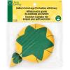 imageDritz Quilting Dritz ExtraLarge Tomato Strawberry Emery 1 Count Assorted Colors Mint Green Yellow or Light Pink Pin Cushion 4Inch