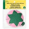 imageDritz Quilting Dritz ExtraLarge Tomato Strawberry Emery 1 Count Assorted Colors Mint Green Yellow or Light Pink Pin Cushion 4Inch