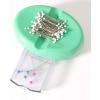 imageDritz Ultimate Magnetic Assorted Colors Blue Purple ampamp Green 1 15 Ball Pin CaddyMagnetic Pin Caddy