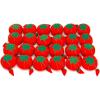 imageDritz Tomato Bulk Pin Cushion Size 2 34Inch 24Pack Red 24