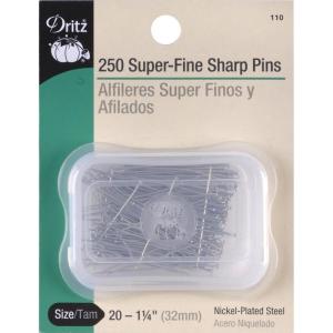 imageDritz 110 Sharps Pins 114Inch 250Count