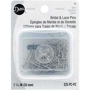 imageDritz 33 Bridal ampamp Lace Pins 1116Inch 225Count Nickel