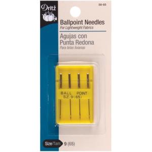 imageDritz Machine Needles Universal Sizes 11 14 ampamp 16 4 CountBall Point