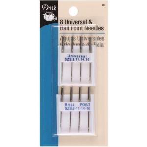 imageDritz Machine Needles Universal Sizes 11 14 ampamp 16 4 CountUniversal  Ball Point