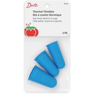 imageDritz Clothing Care 82445 Thermal Thimbles Small Medium ampamp Large 3Count