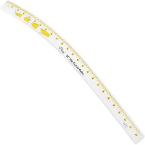 imageDritz Ruler Hip Curve 24quot Clear