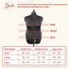 imageDritz Dress Form Cover Medium Black 100 Polyester 4Way Stretch Fabric Protects and Fits Adjustable Dress Forms and Sewing Mannequins Smooth Surface for Draping and TailoringMedium