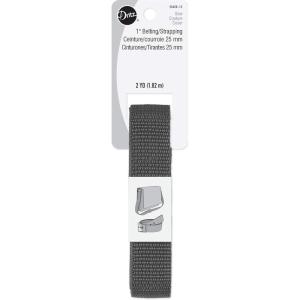 imageDritz 2860813 1quot Polypro Grey Belting for Straps and Handles Gray