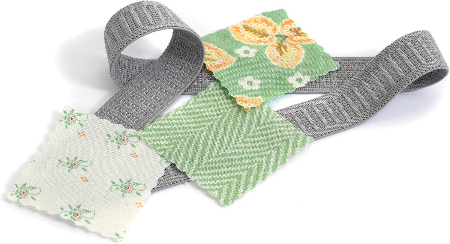 imageDritz 34quot Gray 6 Yards NonRoll Sewing Elastic